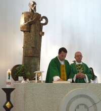Biskup Gorski na liturgijskom uvođenju u službu upravitelja župe vlč. Vladimira Kerečenija